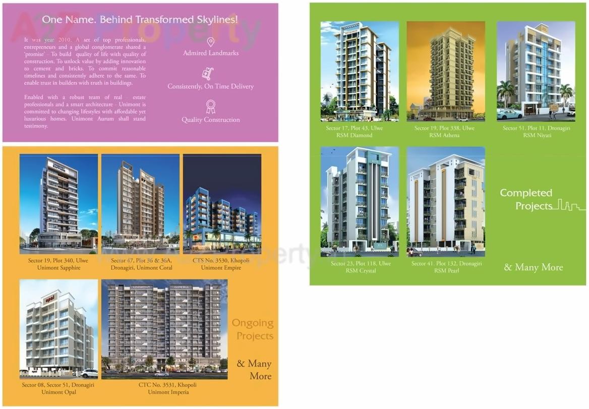  of real estate project Unimont Aurum located at Karjat, Raigarh, Maharashtra
