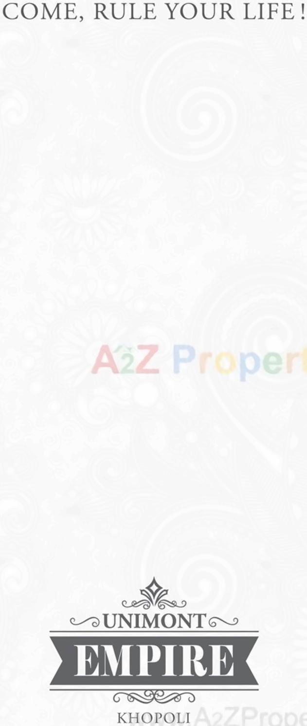  of real estate project Unimont Empire located at Khopoli, Raigarh, Maharashtra