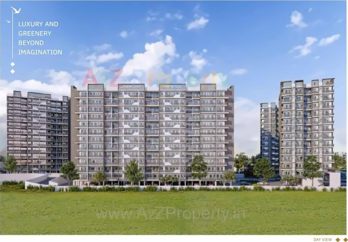 3D Elevation of real estate project Unimont Imperia located at Warose-tarf-wankhal, Raigarh, Maharashtra