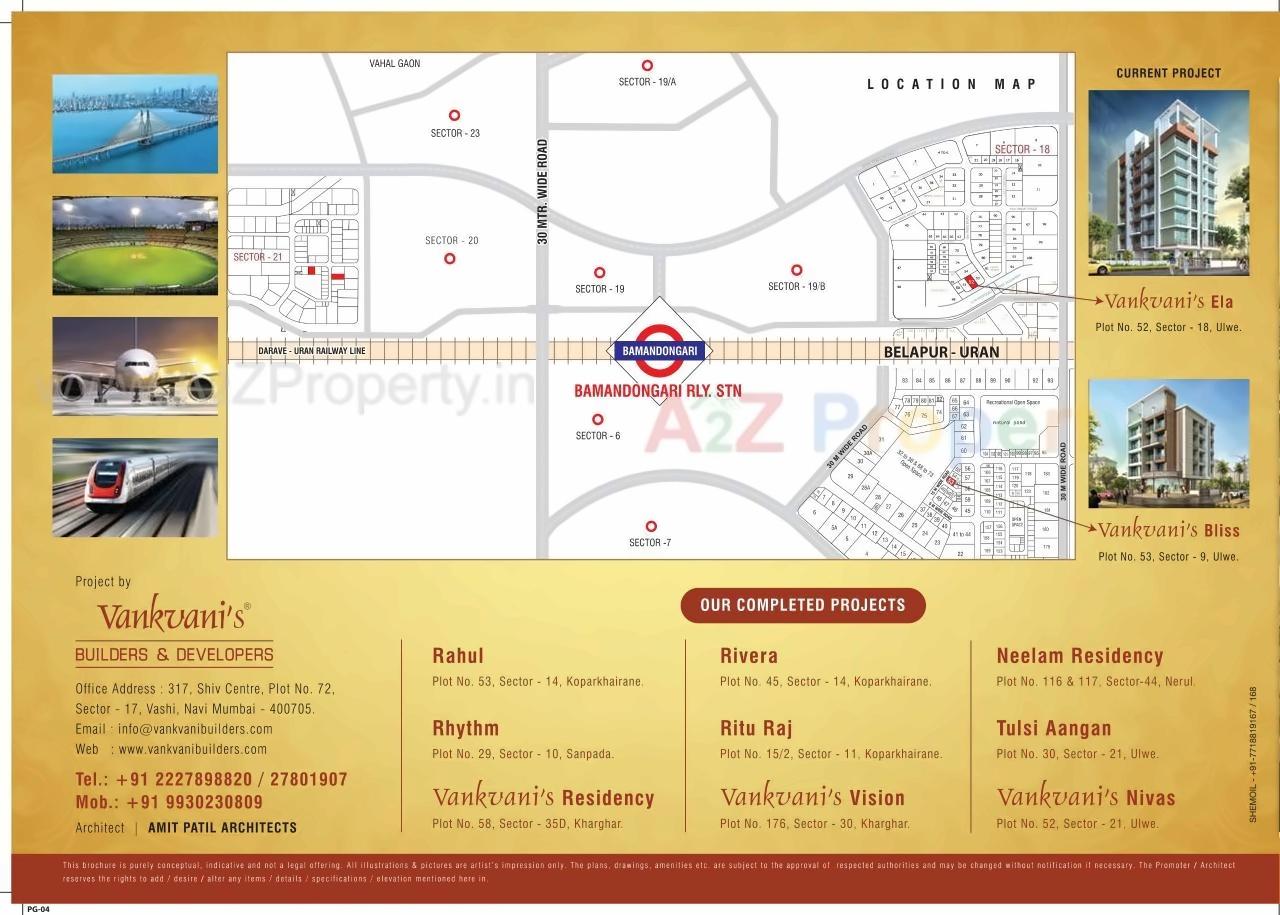  of real estate project Vankvanis Bliss located at Ulawe, Raigarh, Maharashtra