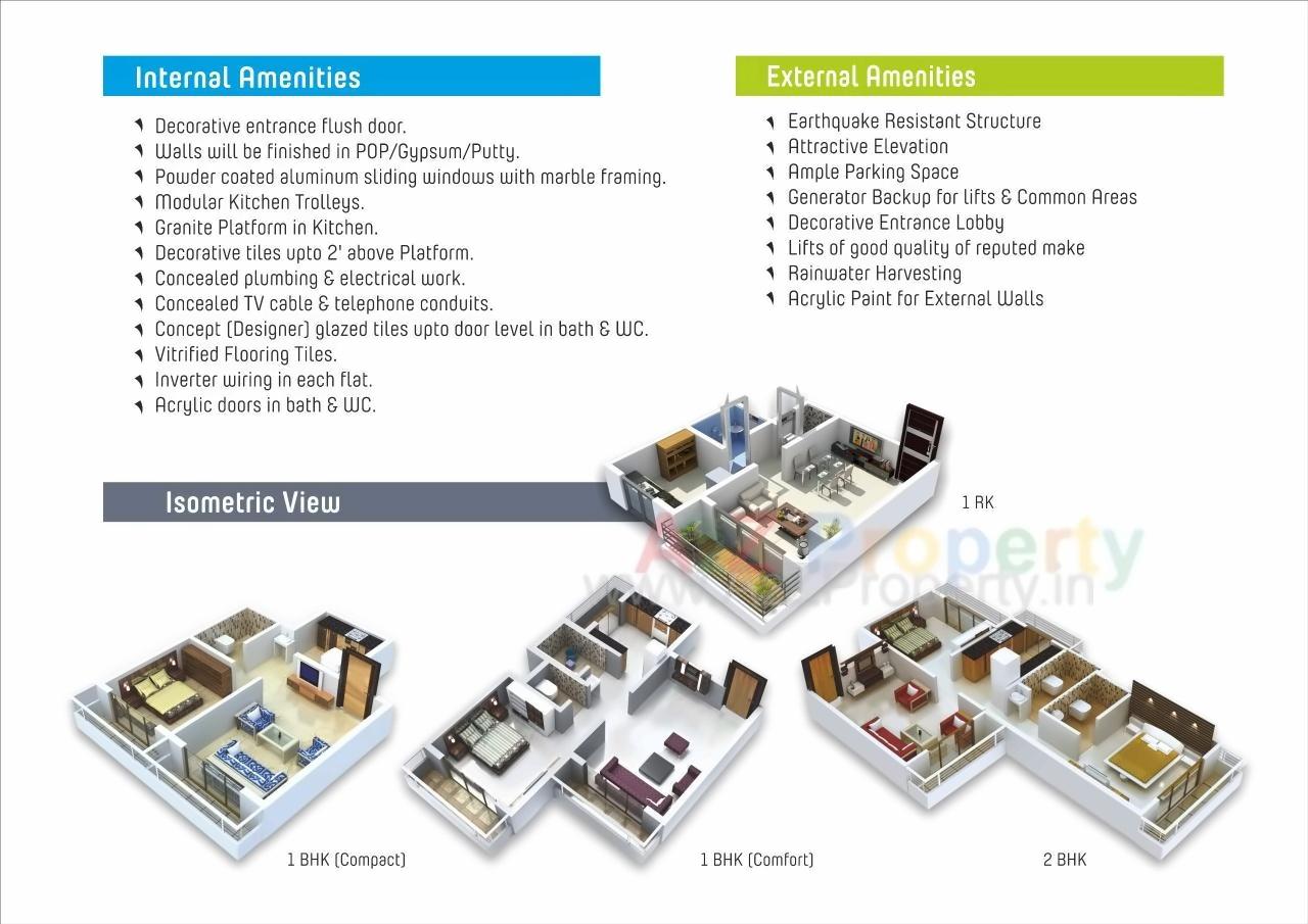  of real estate project Vinayak Sankul located at Dahiwali-t-waredi, Raigarh, Maharashtra