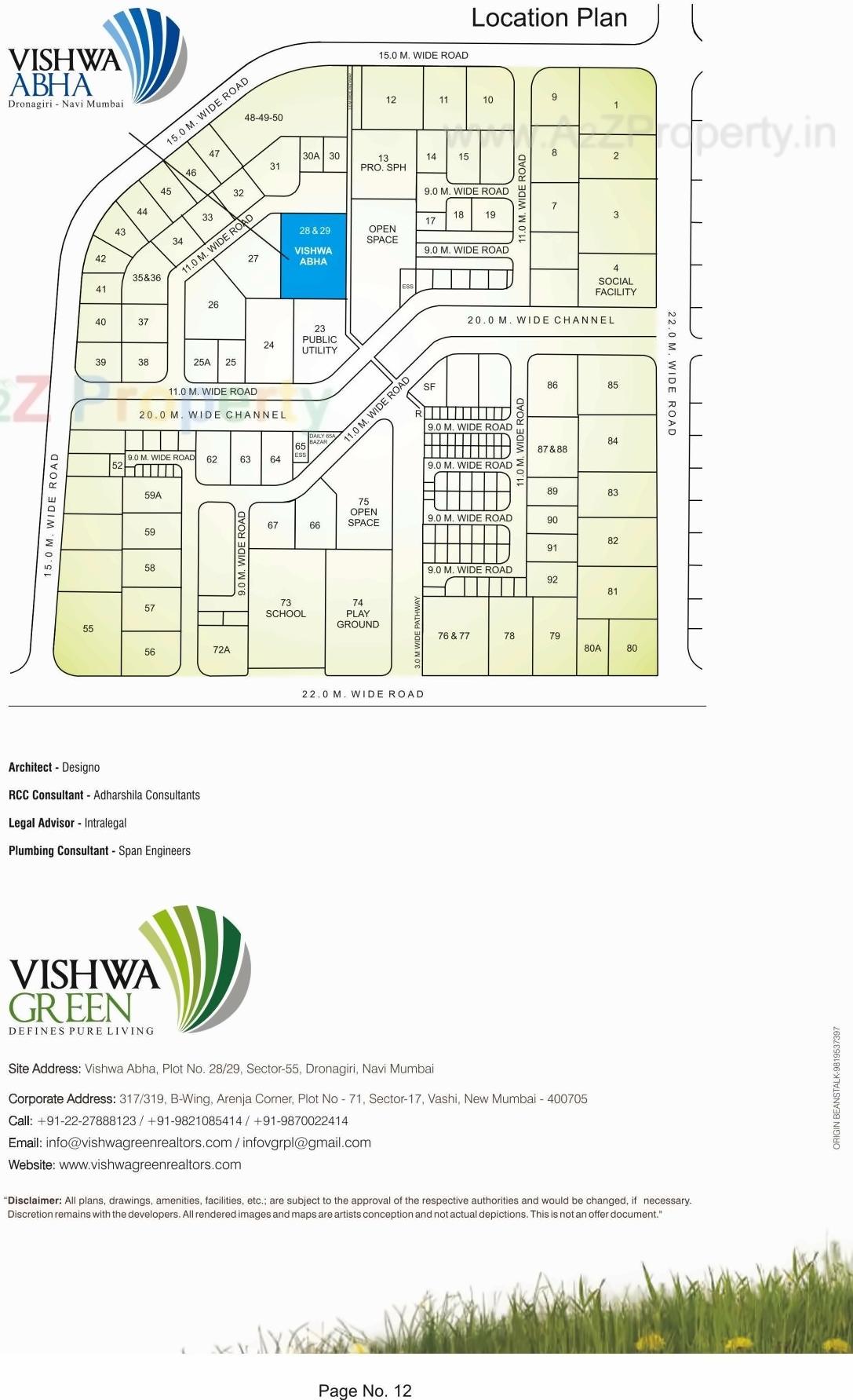  of real estate project Vishwa Abha located at Uran, Raigarh, Maharashtra