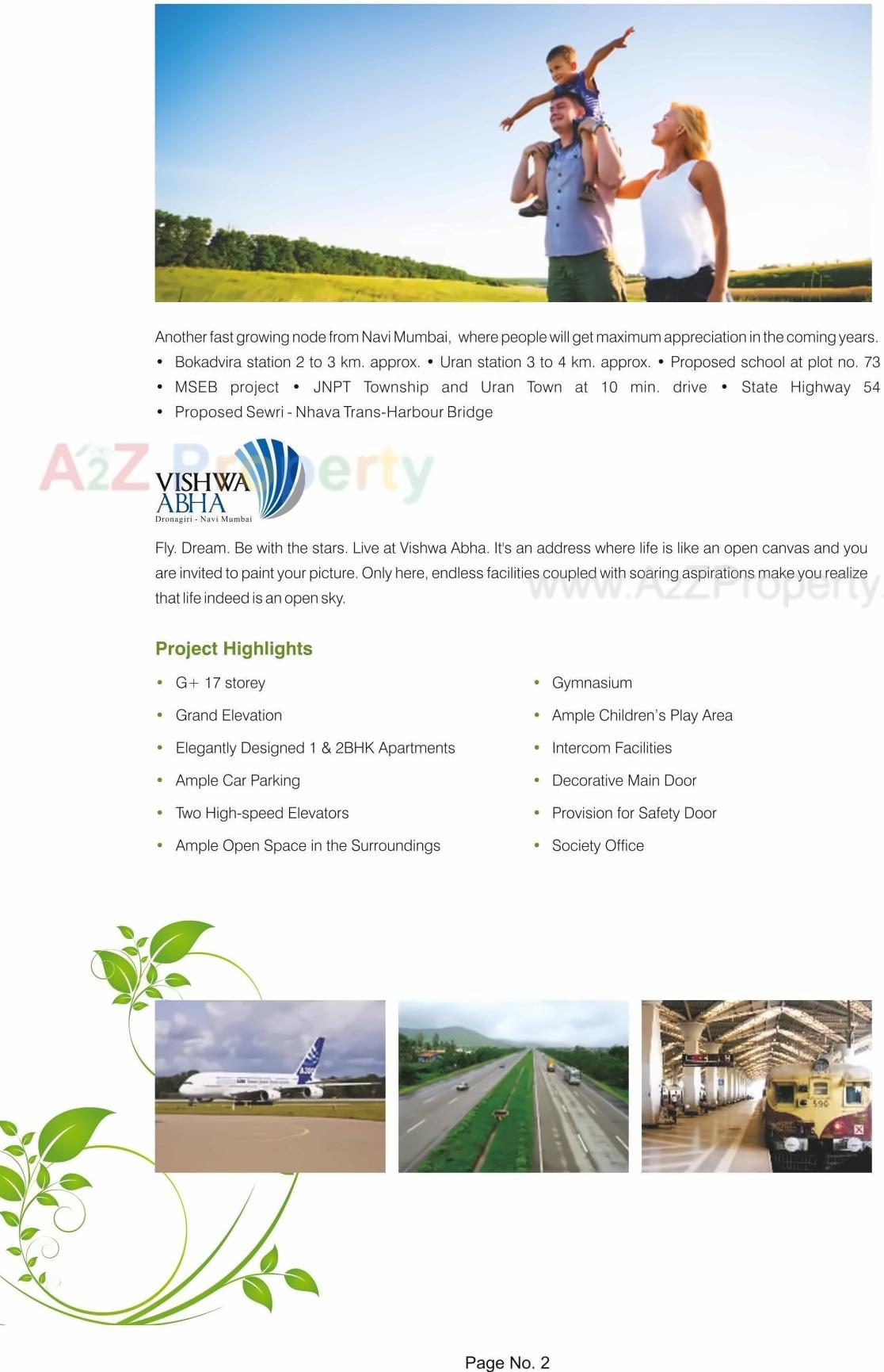  of real estate project Vishwa Abha located at Uran, Raigarh, Maharashtra