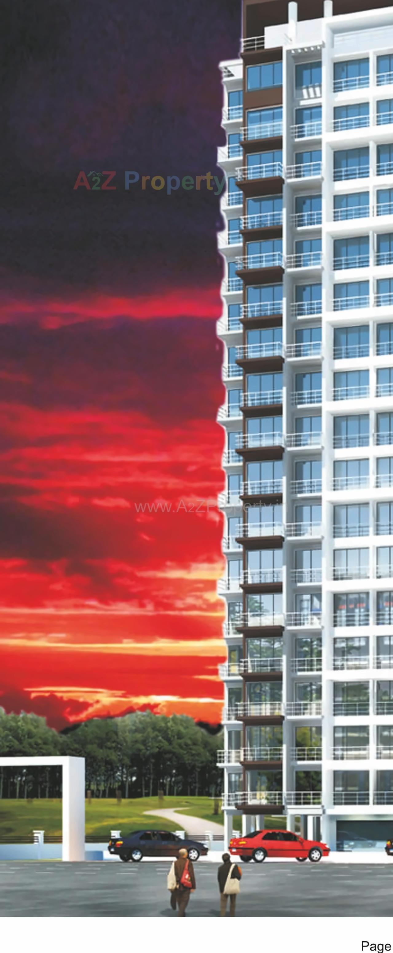 3D Elevation of real estate project Vishwa Abha located at Uran, Raigarh, Maharashtra