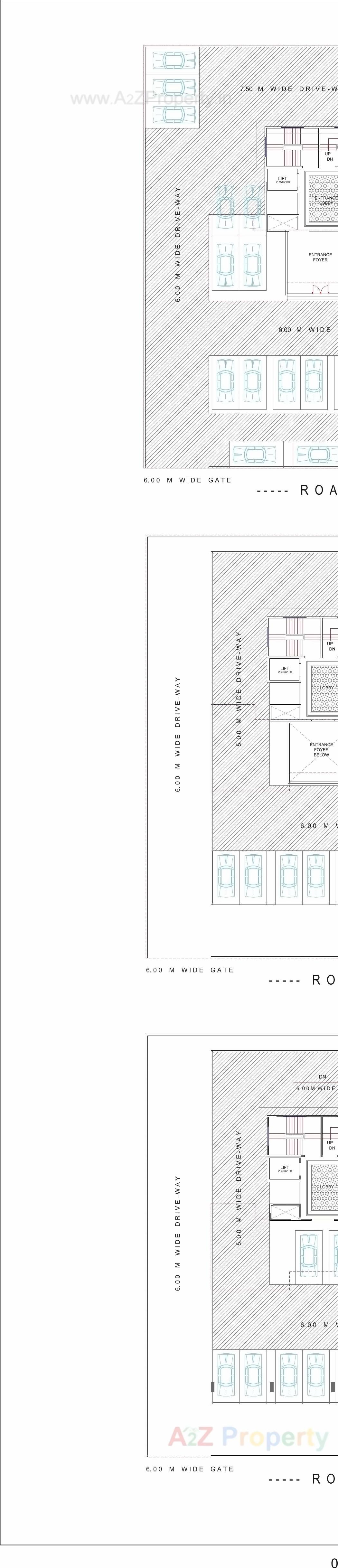 Layout of real estate project Vishwa Hans located at Kharghar, Raigarh, Maharashtra