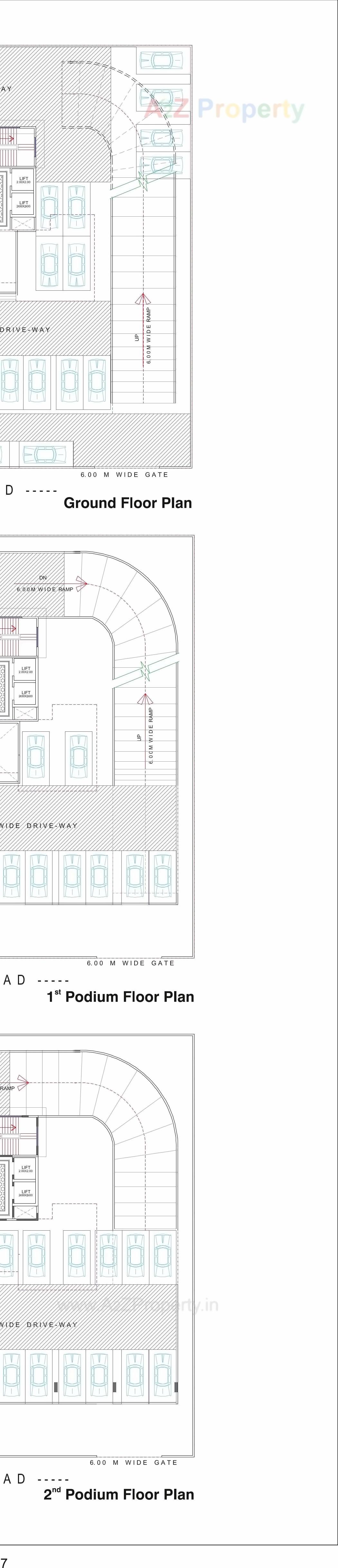 Layout of real estate project Vishwa Hans located at Kharghar, Raigarh, Maharashtra