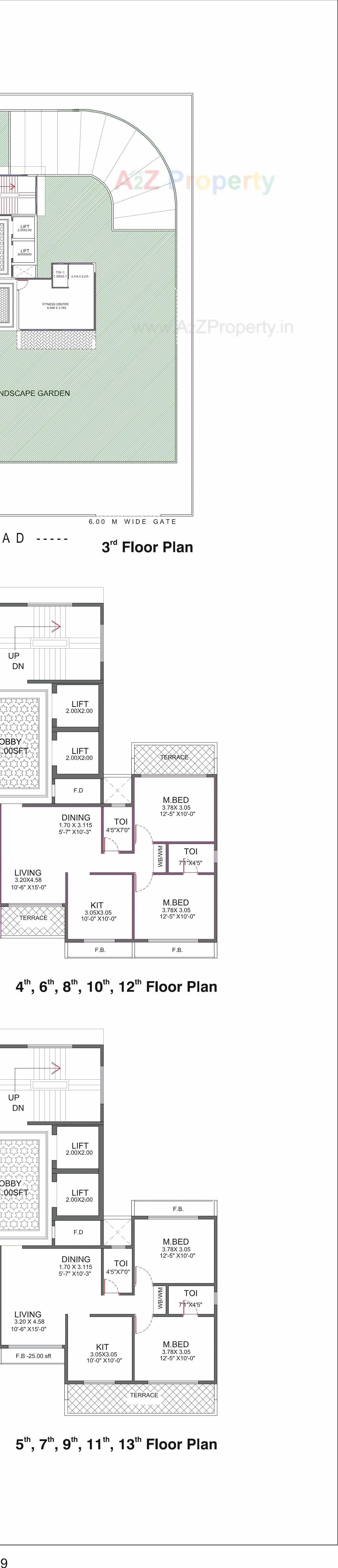 Layout of real estate project Vishwa Hans located at Kharghar, Raigarh, Maharashtra