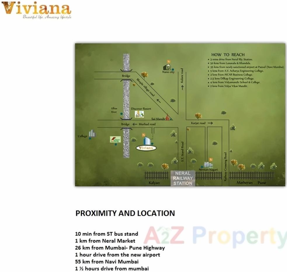 of real estate project Viviana   Block located at Dhamote, Raigarh, Maharashtra