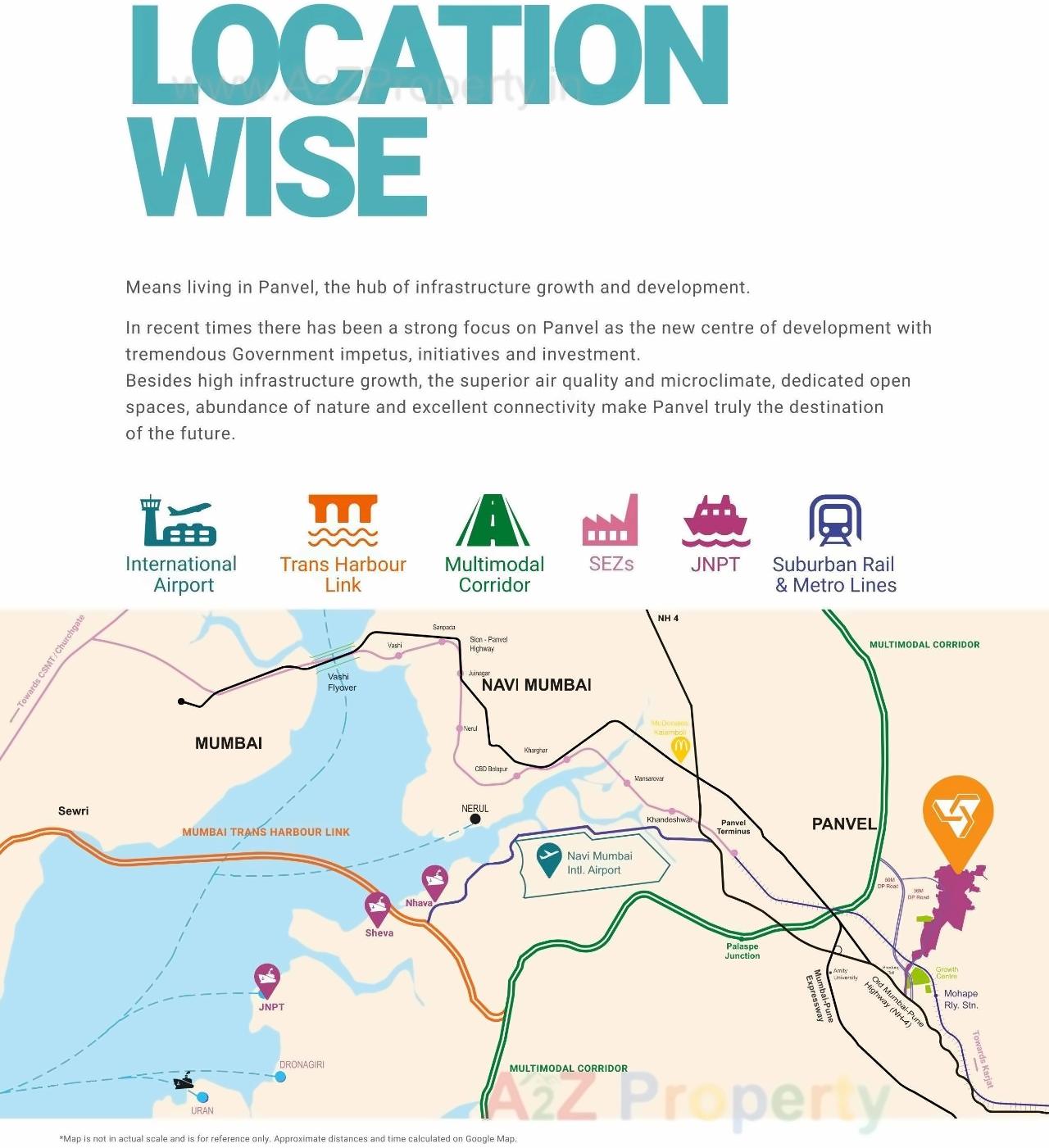  of real estate project Wise City, South Block , Plot Rz located at Wardoli, Raigarh, Maharashtra