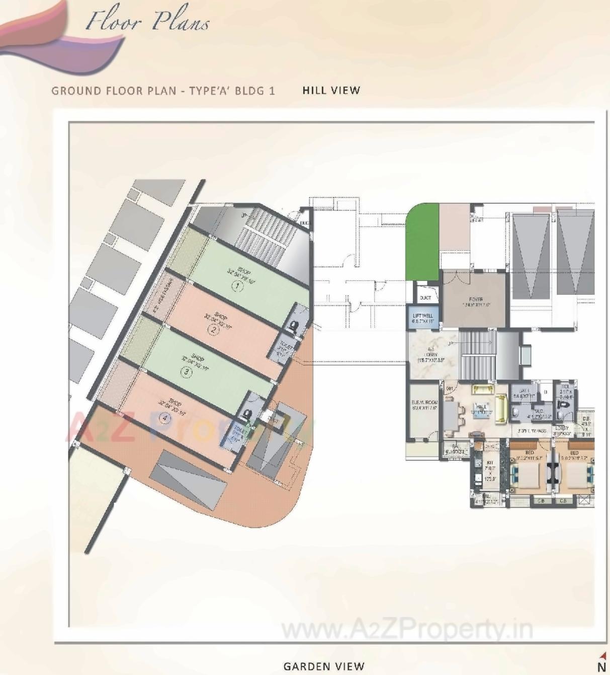 Layout of real estate project Yashdeep Residency located at Khalapur, Raigarh, Maharashtra