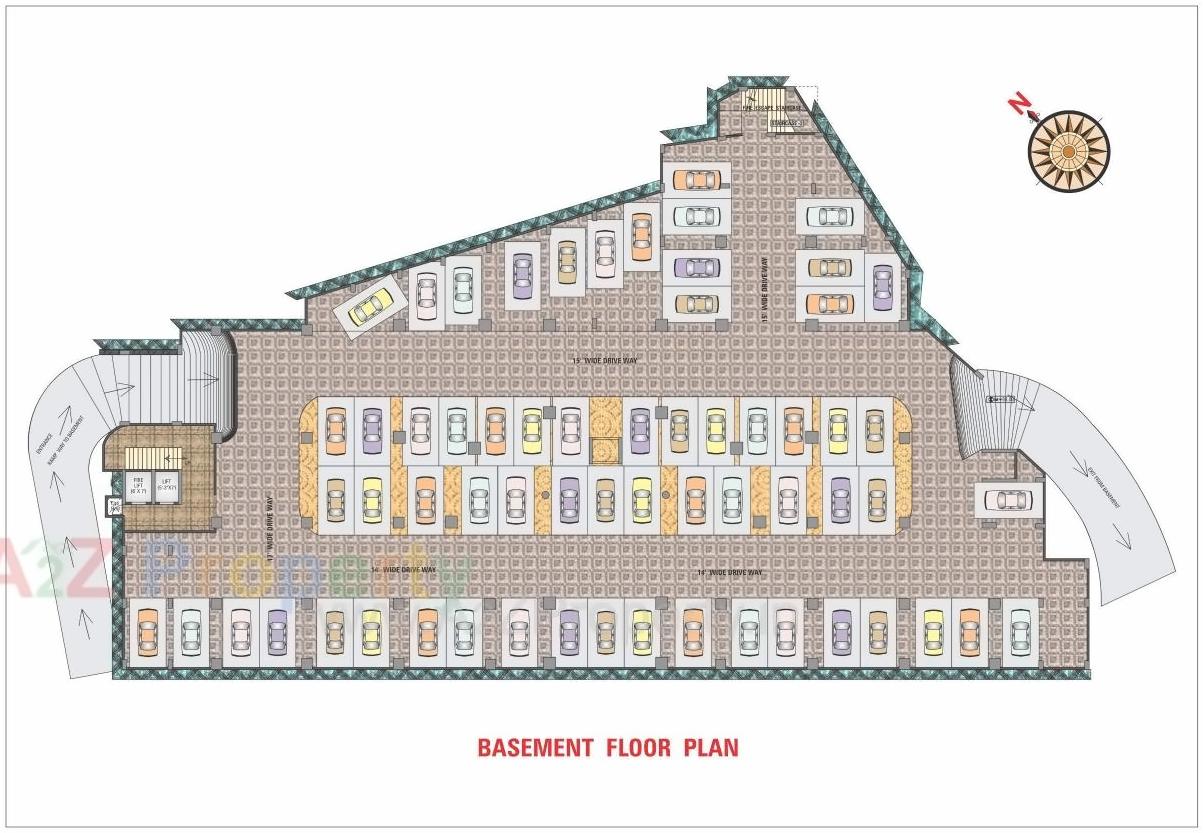 Layout of real estate project Arihant Mall located at Ratnagiri-m-cl, Ratnagiri, Maharashtra