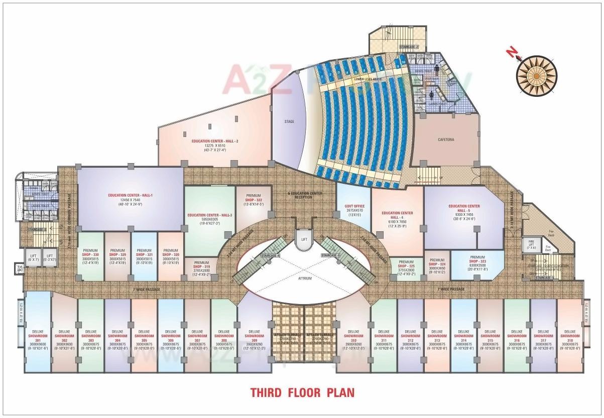 Layout of real estate project Arihant Mall located at Ratnagiri-m-cl, Ratnagiri, Maharashtra