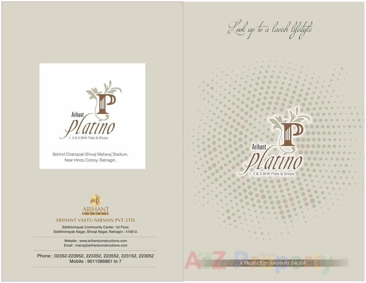  of real estate project Arihant Platino located at Nachane-ct, Ratnagiri, Maharashtra