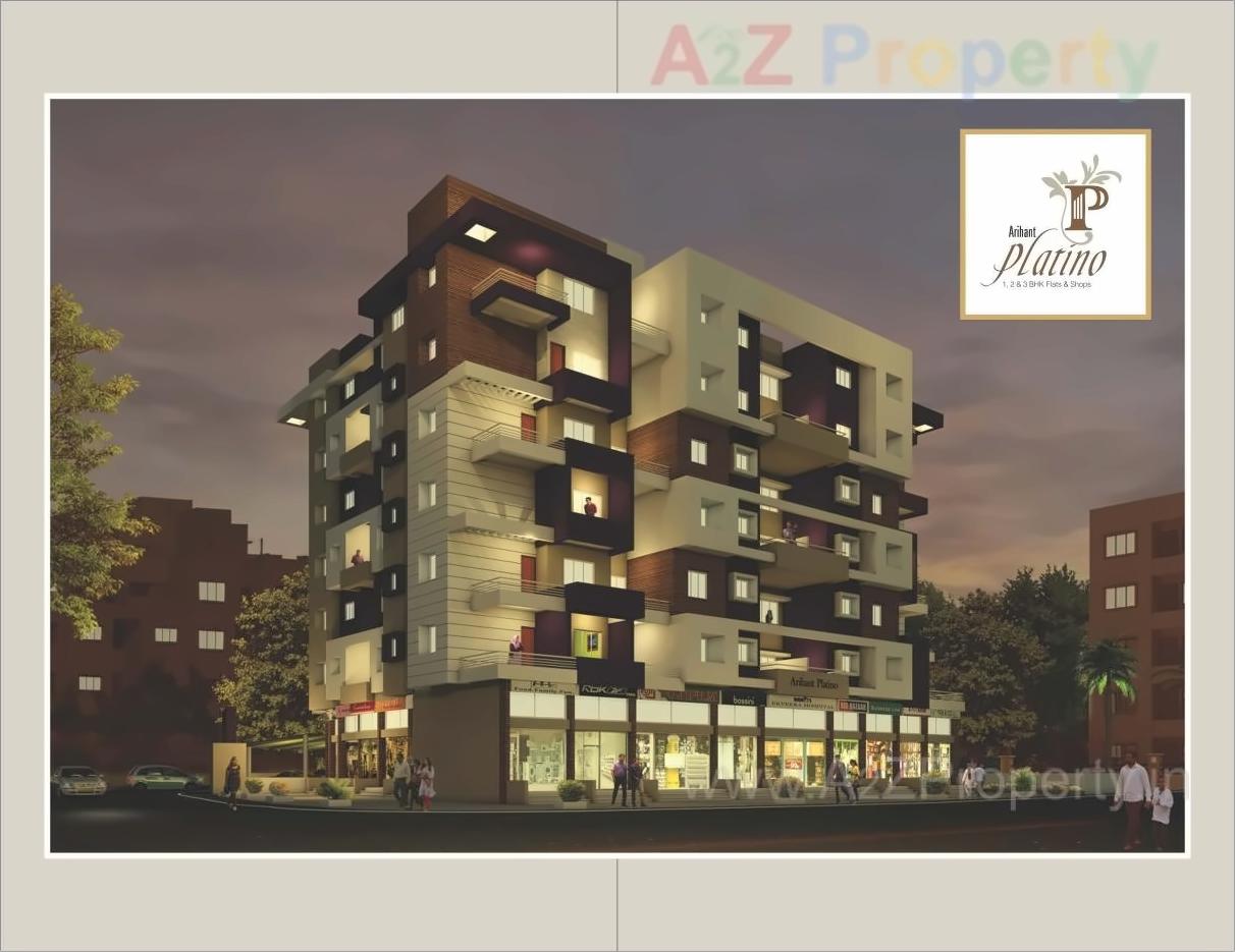 3D Elevation of real estate project Arihant Platino located at Nachane-ct, Ratnagiri, Maharashtra