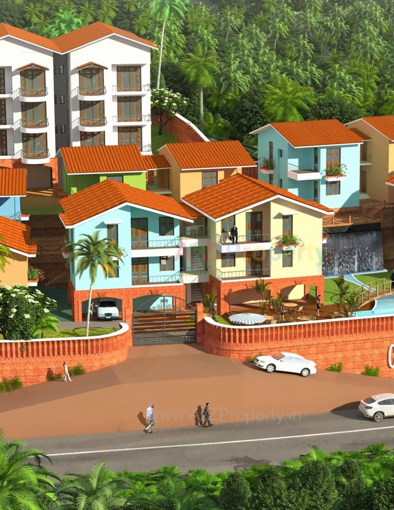 3D Elevation of real estate project Casa Asud located at Asud, Ratnagiri, Maharashtra