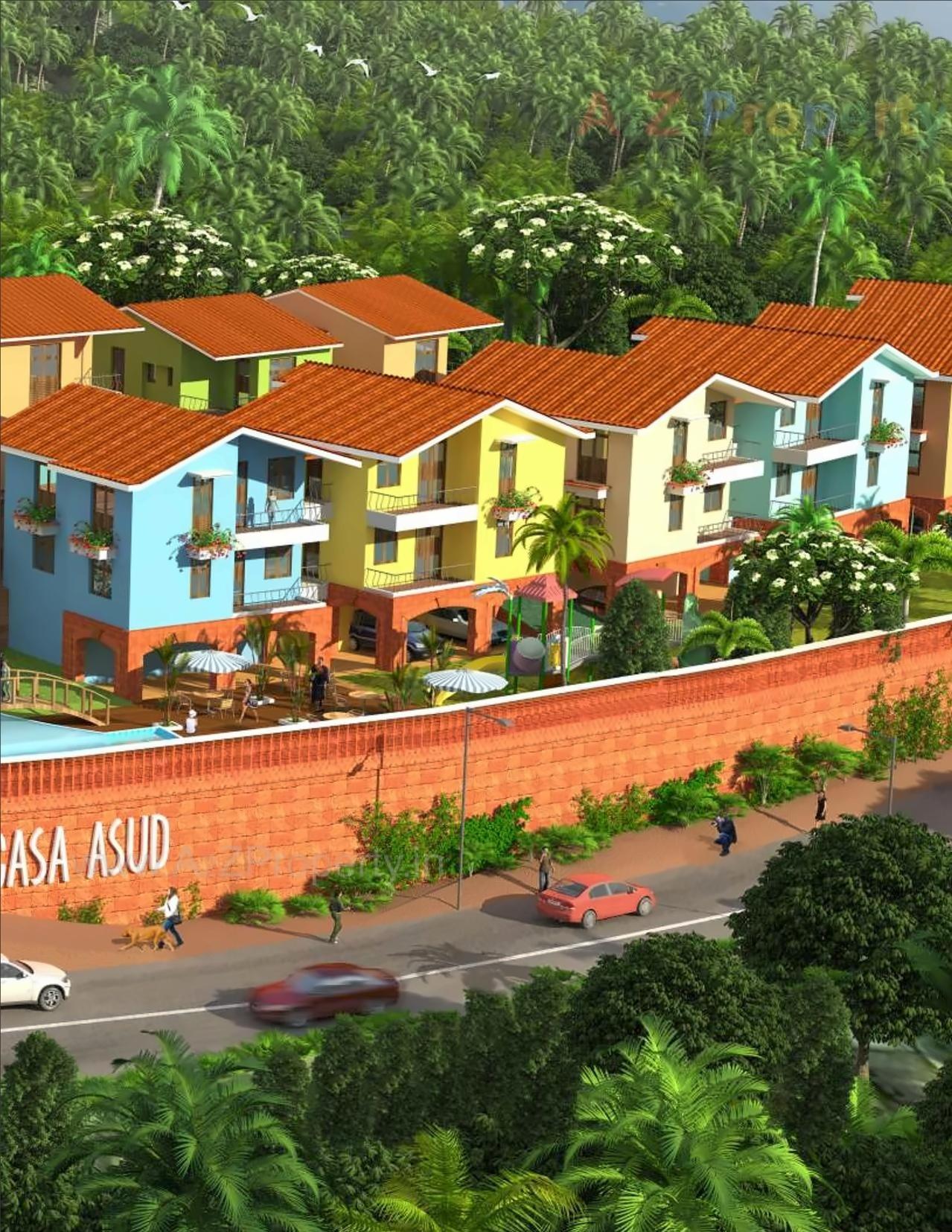 3D Elevation of real estate project Casa Asud located at Asud, Ratnagiri, Maharashtra