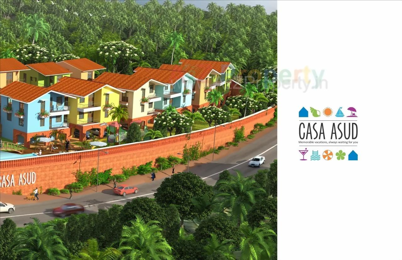 3D Elevation of real estate project Casa Asud located at Asud, Ratnagiri, Maharashtra