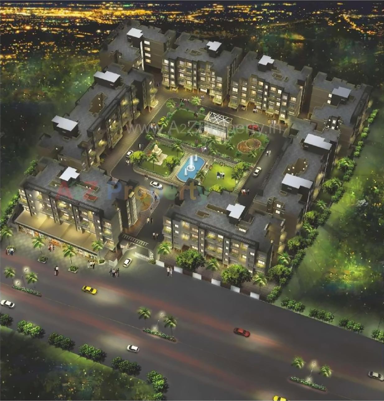 3D Elevation of real estate project Lavish Legend located at Lanja-ct, Ratnagiri, Maharashtra