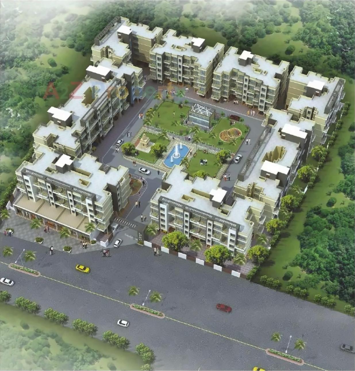 3D Elevation of real estate project Lavish Legend located at Lanja-ct, Ratnagiri, Maharashtra