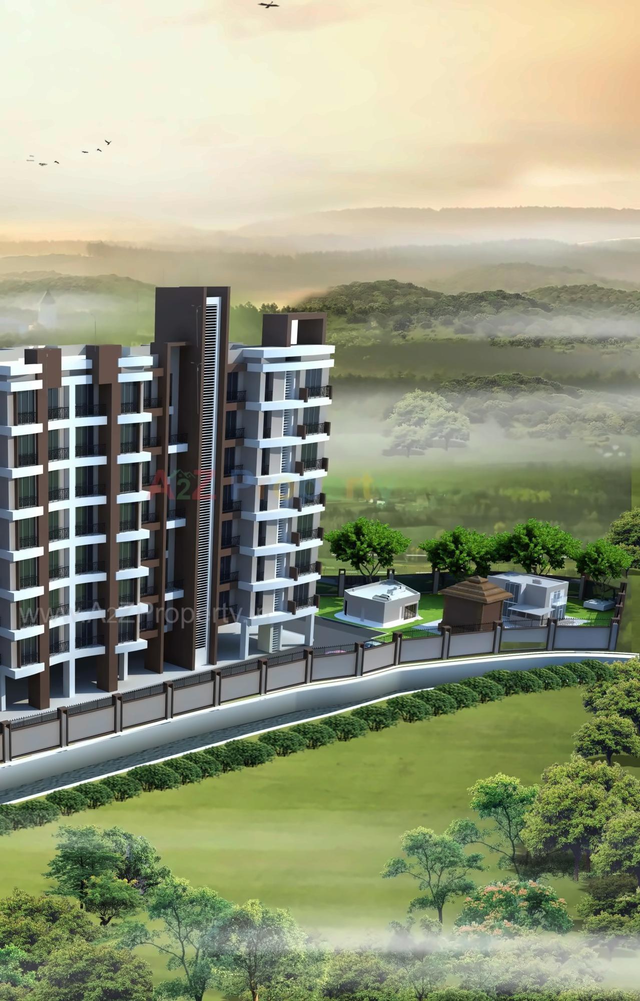3D Elevation of real estate project Laxmi Paradise located at Nachane-ct, Ratnagiri, Maharashtra