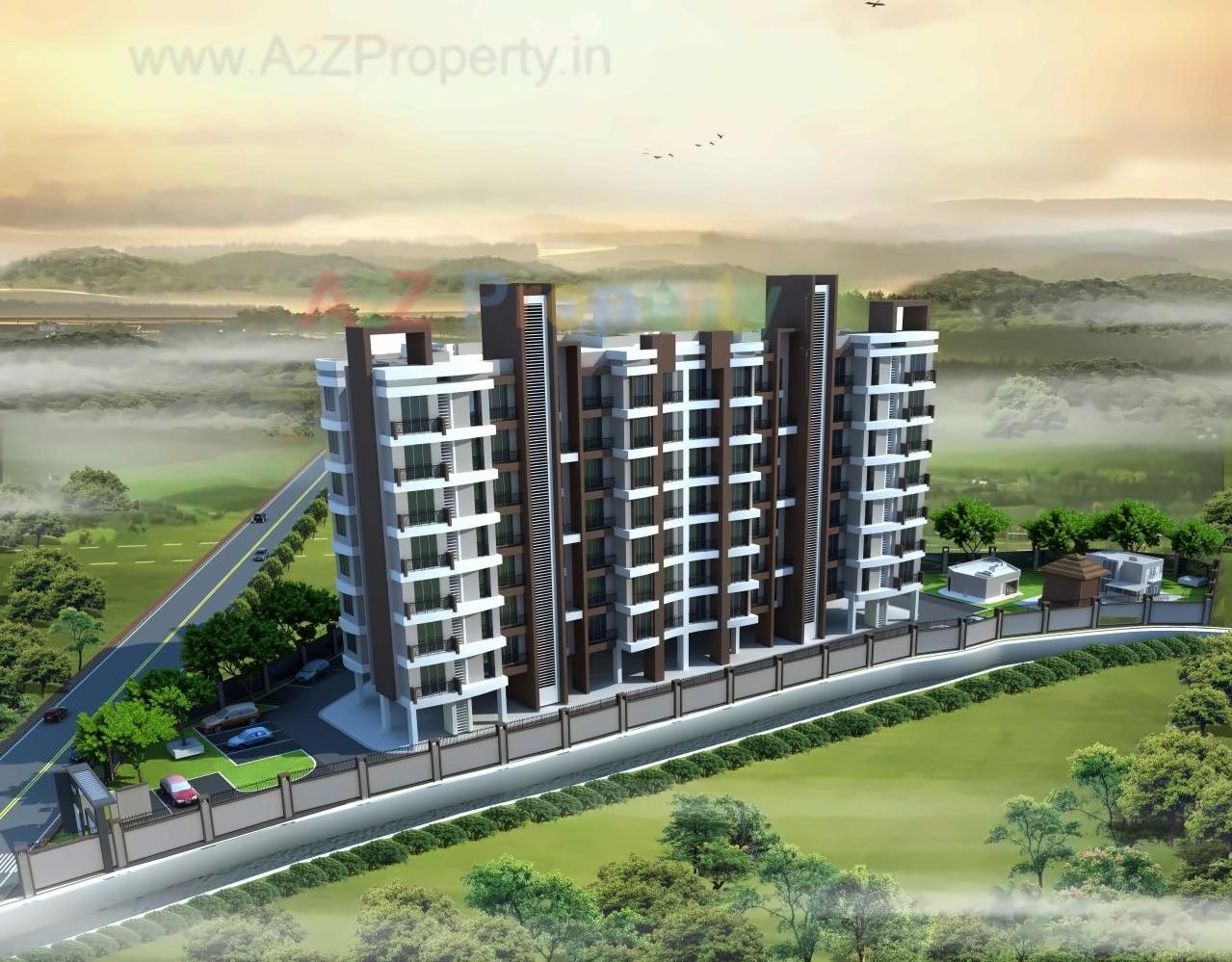 3D Elevation of real estate project Laxmi Paradise located at Nachane-ct, Ratnagiri, Maharashtra