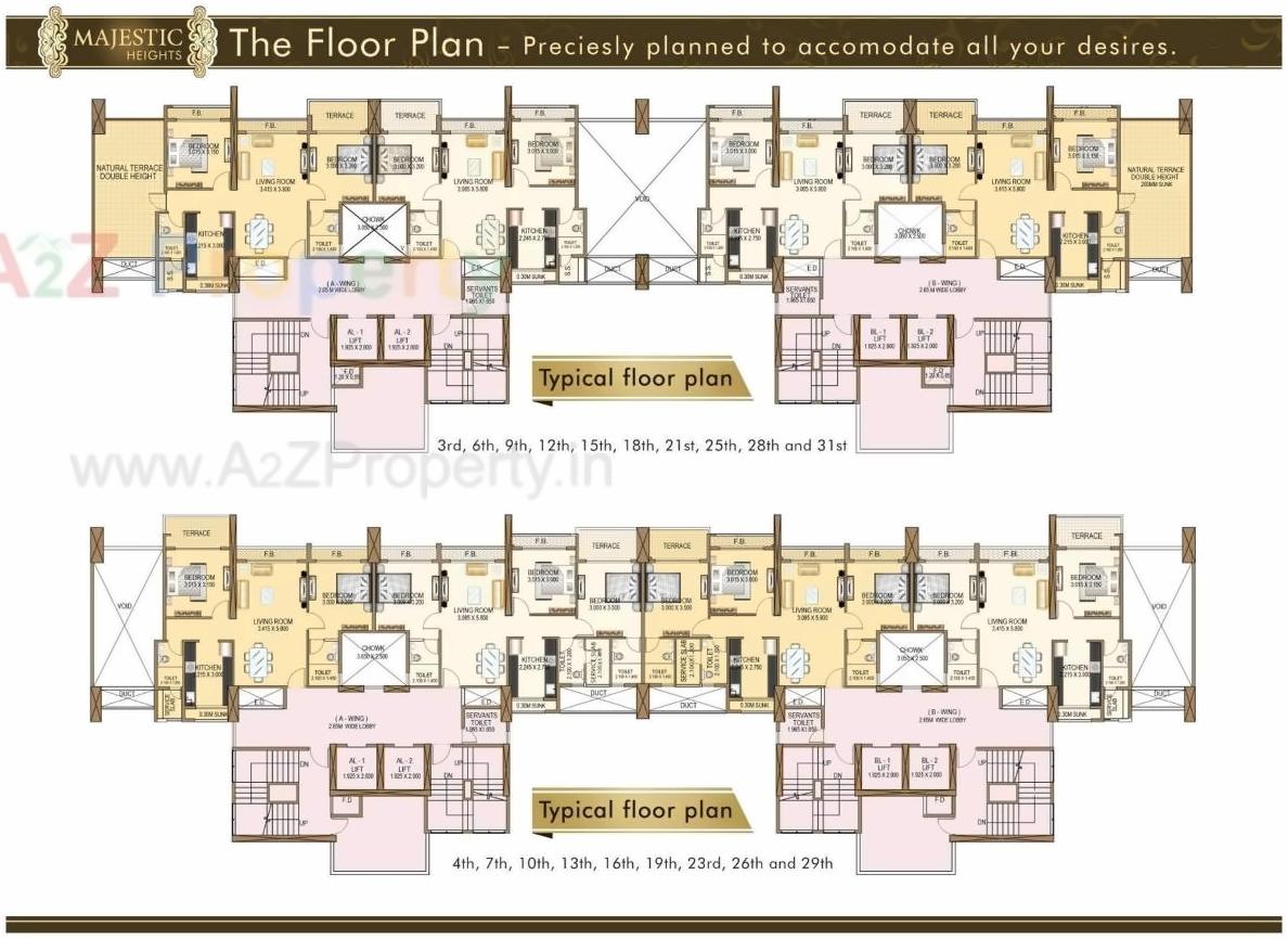 Layout of real estate project Majestic Height located at Dapoli-camp, Ratnagiri, Maharashtra
