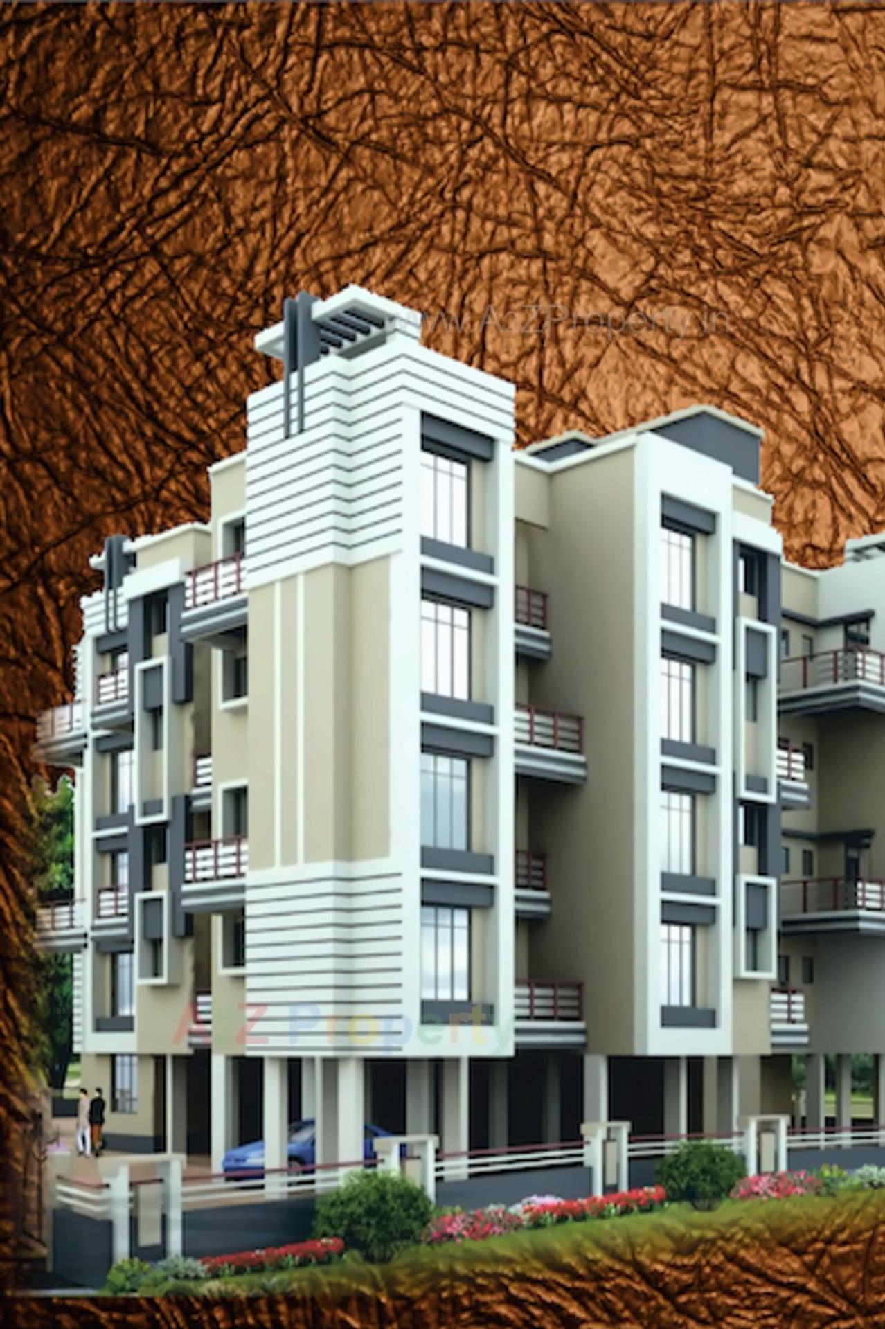 3D Elevation of real estate project Shree Swami Samarth Heights located at Nachane-ct, Ratnagiri, Maharashtra