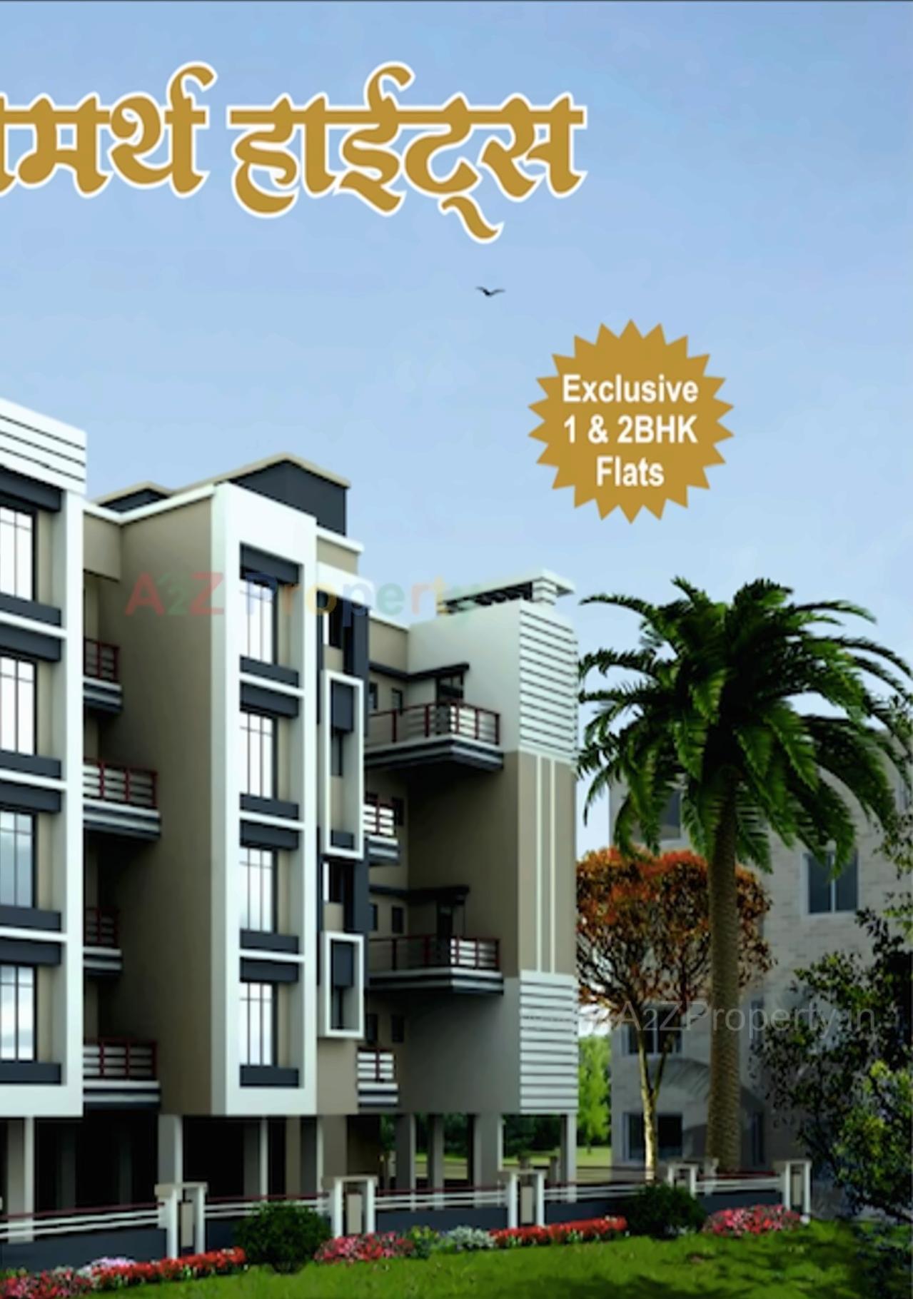 3D Elevation of real estate project Shree Swami Samarth Heights located at Nachane-ct, Ratnagiri, Maharashtra