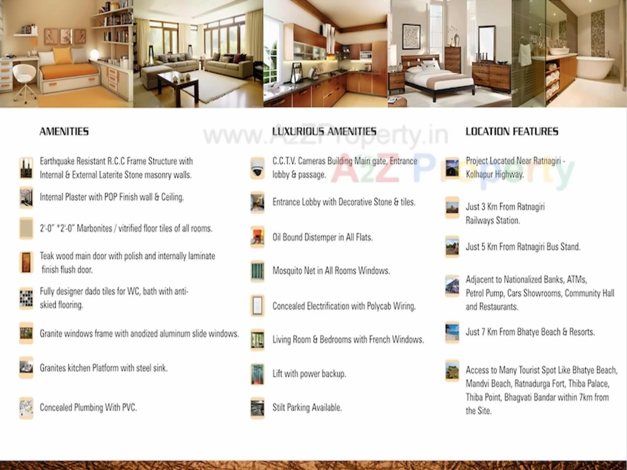  of real estate project Shree Swami Samarth Heights located at Nachane-ct, Ratnagiri, Maharashtra