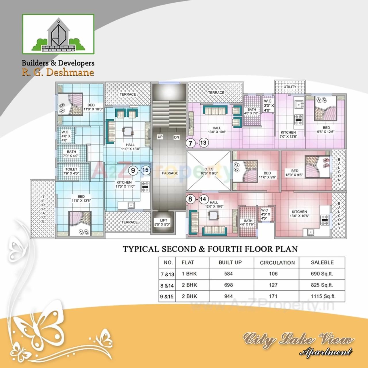 Layout of real estate project City Lake View located at Sangli-miraj-kupwad-m-corp, Sangli, Maharashtra