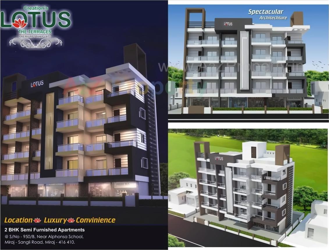 Layout of real estate project Lotus located at Sangli-miraj-kupwad-m-corp, Sangli, Maharashtra