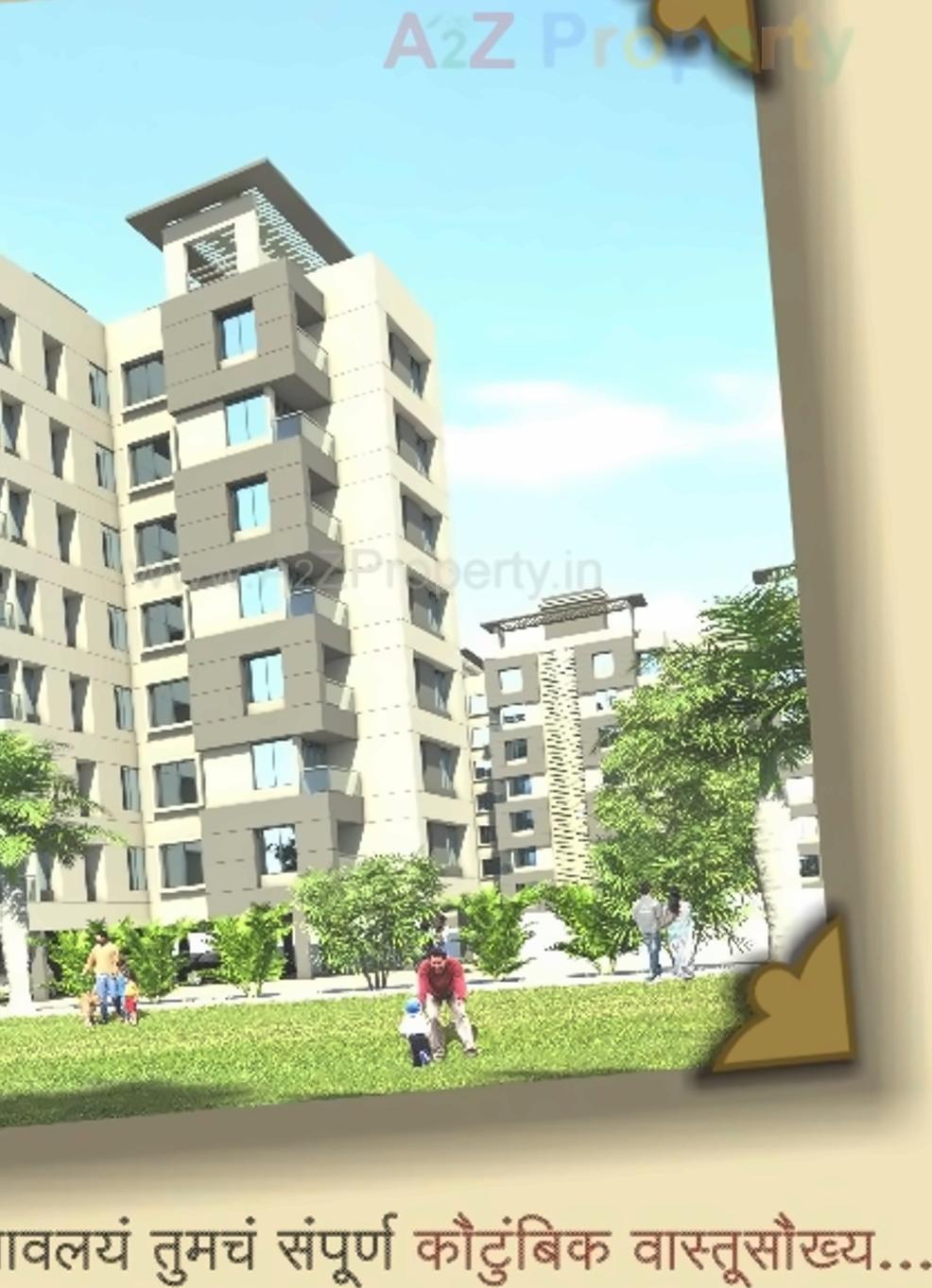 3D Elevation of real estate project Adarsh Krutika located at Saidapur, Satara, Maharashtra