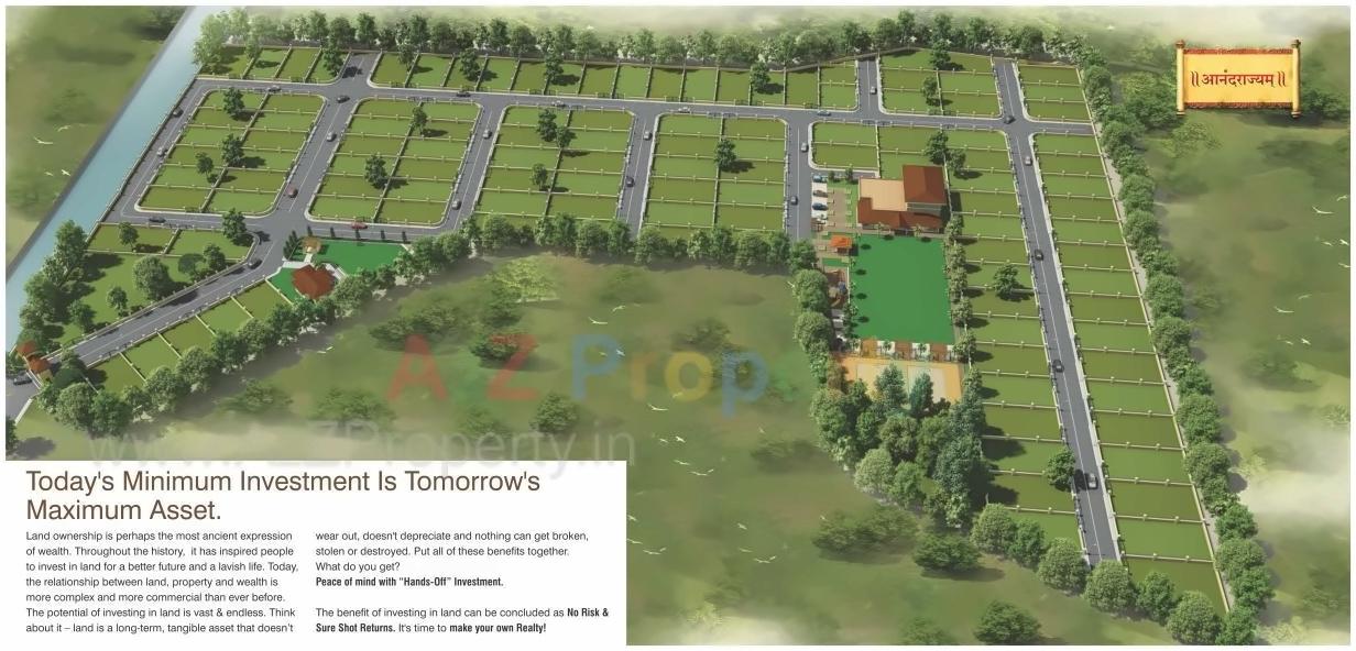  of real estate project Anandrajyam located at Ahire, Satara, Maharashtra