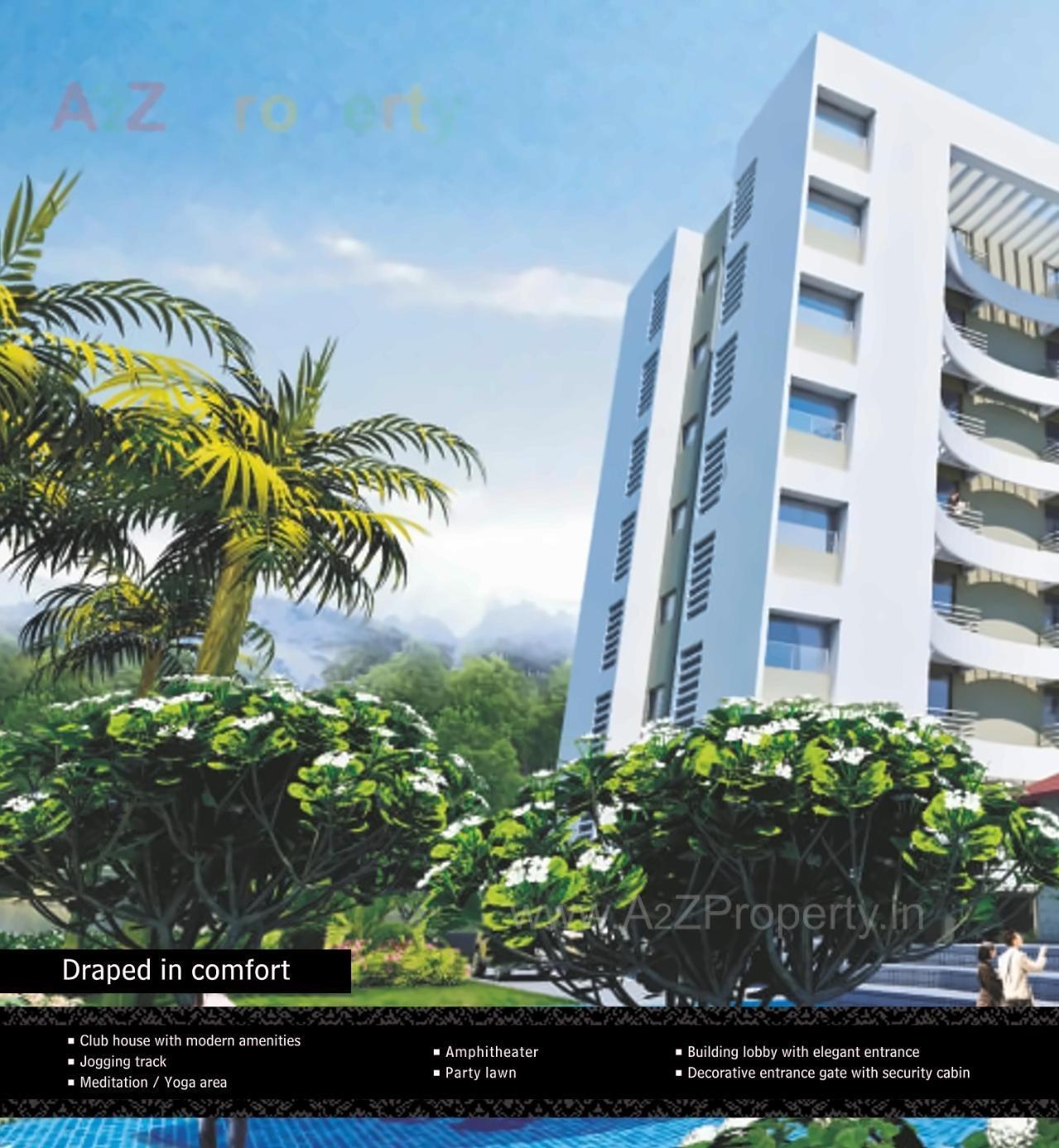3D Elevation of real estate project Lake Palace located at Shirwal, Satara, Maharashtra