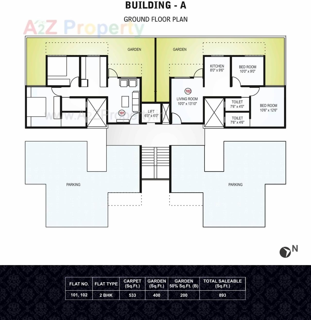 Layout of real estate project Lake Palace located at Shirwal, Satara, Maharashtra