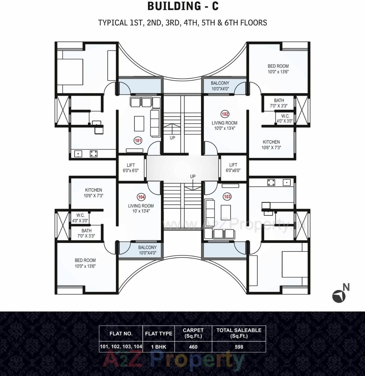 Layout of real estate project Lake Palace located at Shirwal, Satara, Maharashtra