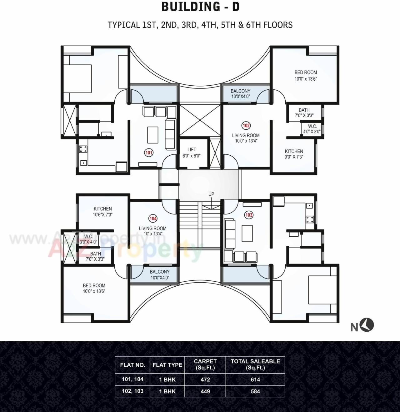 Layout of real estate project Lake Palace located at Shirwal, Satara, Maharashtra