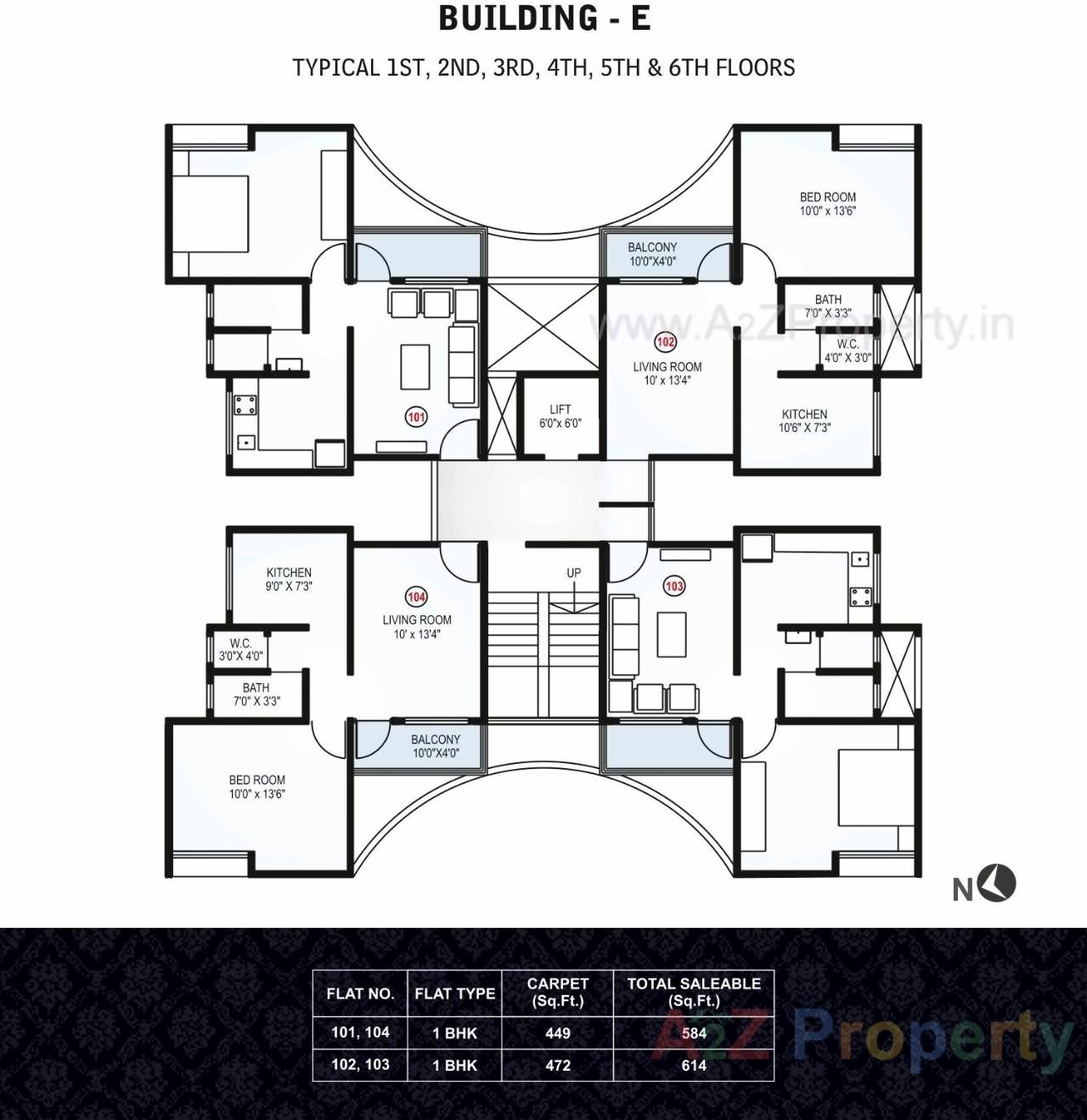 Layout of real estate project Lake Palace located at Shirwal, Satara, Maharashtra