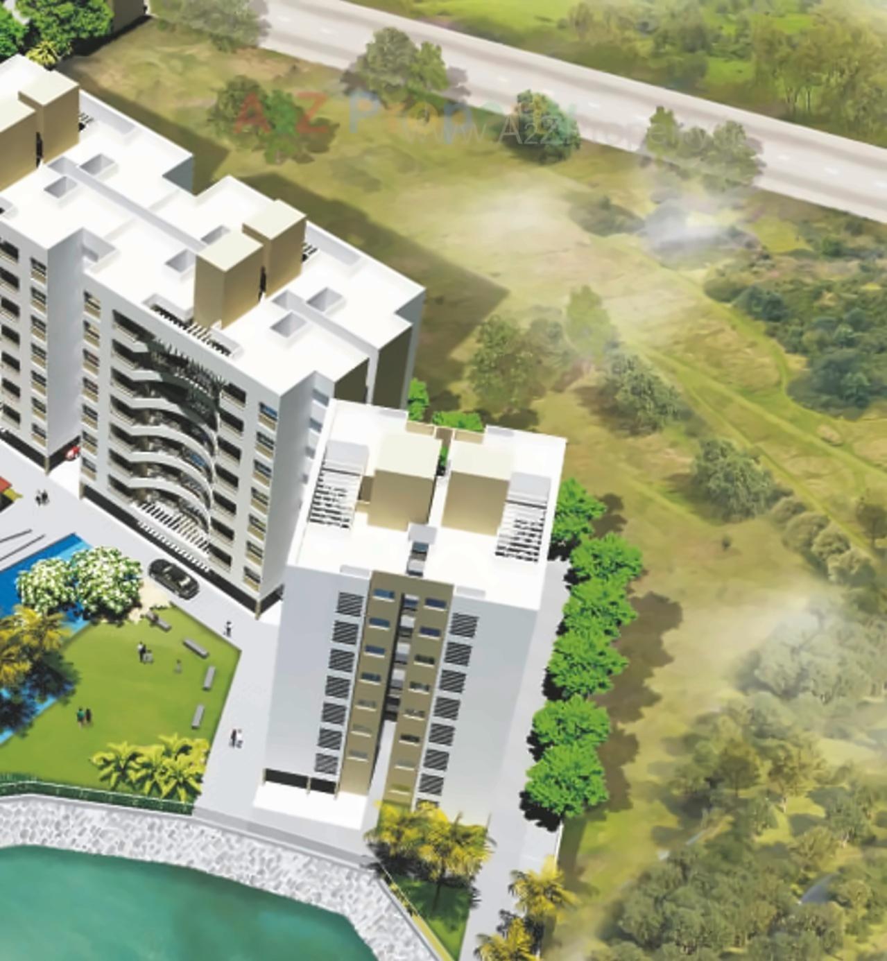 3D Elevation of real estate project Lake Palace located at Shirwal, Satara, Maharashtra