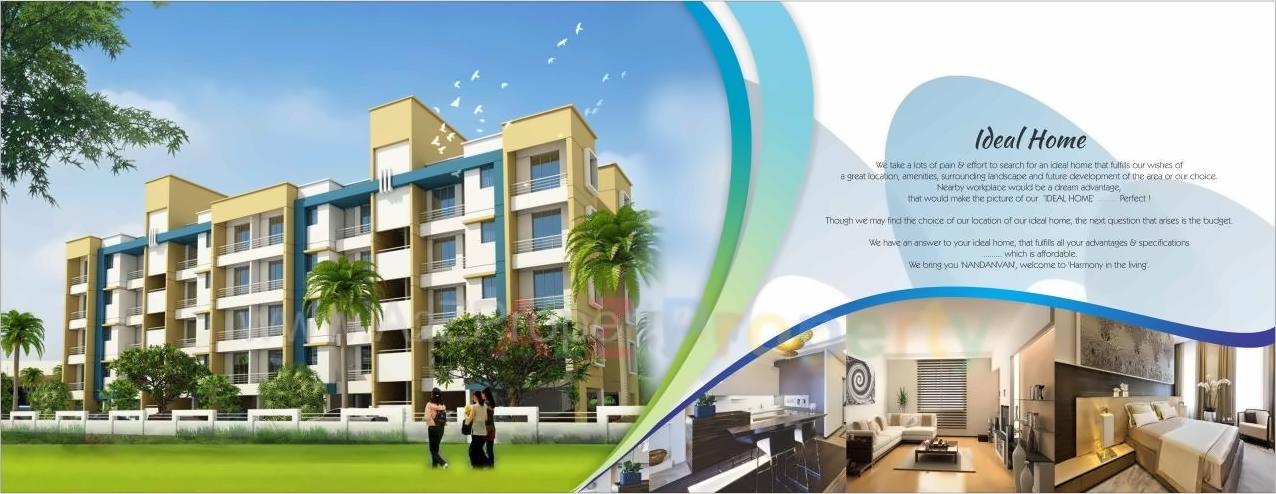 3D Elevation of real estate project Nandanvan located at Khandala, Satara, Maharashtra