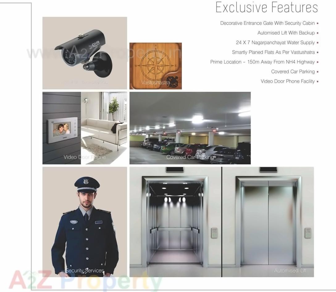  of real estate project Om Sai Pride located at Malkapur-np, Satara, Maharashtra