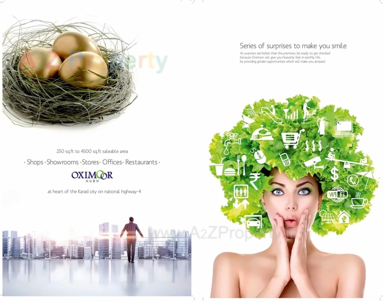  of real estate project Oximoor Hub located at Malkapur-np, Satara, Maharashtra