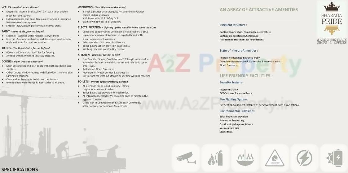  of real estate project Sharada Pride located at Phaltan-m-cl, Satara, Maharashtra