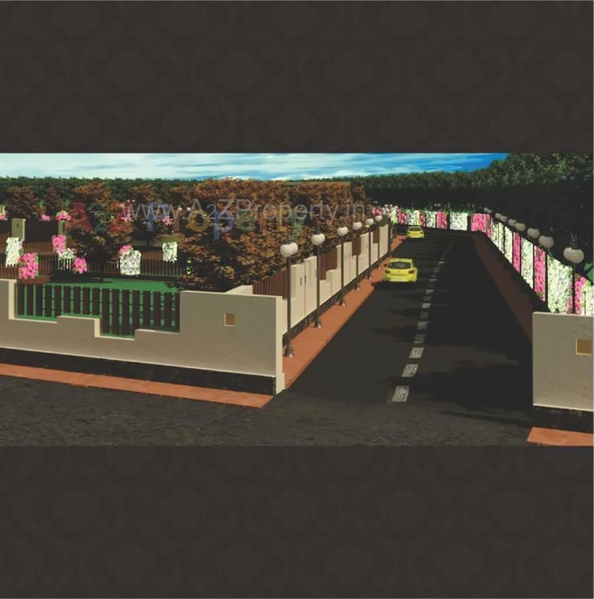 3D Elevation of real estate project Swarnabhoomi located at Vele, Satara, Maharashtra