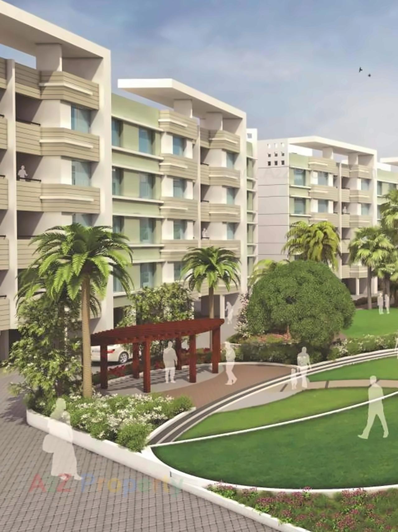 3D Elevation of real estate project Urbangram Shirwal located at Dhangarwadi, Satara, Maharashtra