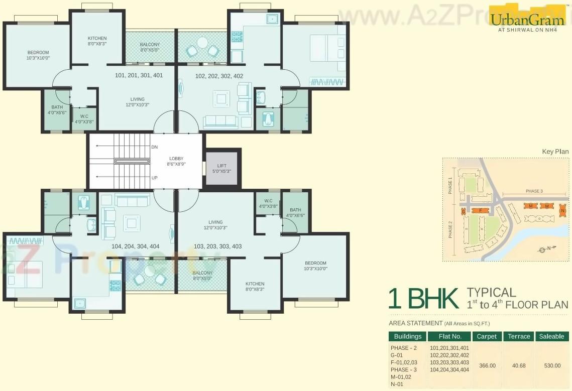 Layout of real estate project Urbangram Shirwal located at Dhangarwadi, Satara, Maharashtra