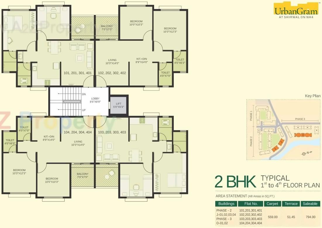 Layout of real estate project Urbangram Shirwal located at Dhangarwadi, Satara, Maharashtra