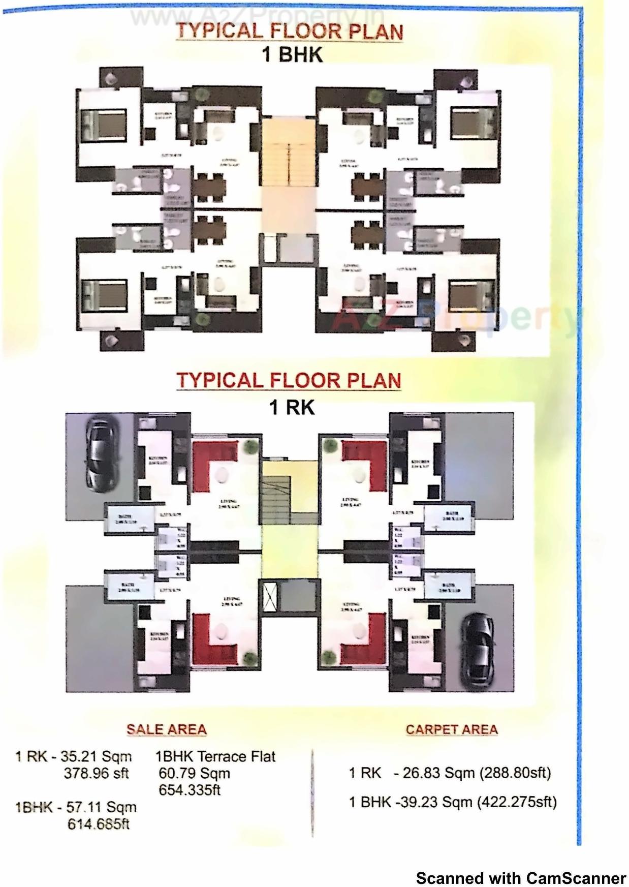 Layout of real estate project Bhalchandra Residency located at Kankavali, Sindhudurg, Maharashtra