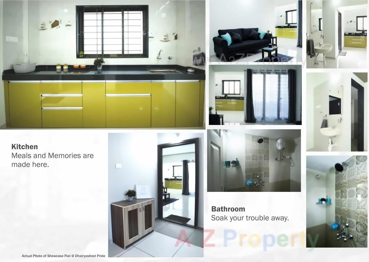 Layout of real estate project Dhairyasheel Pride located at Kudal-ct, Sindhudurg, Maharashtra