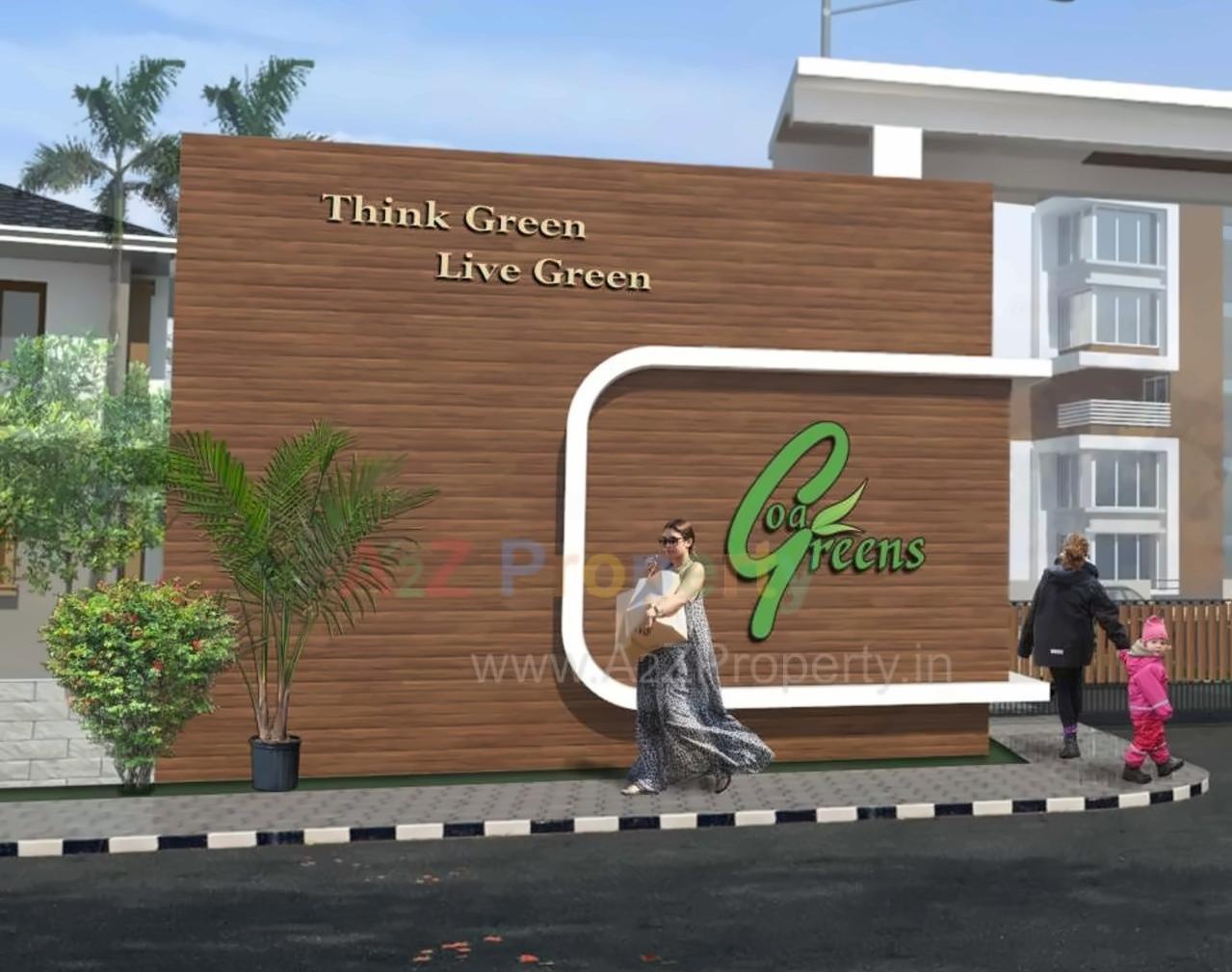3D Elevation of real estate project Goa Greens Elite located at Girode, Sindhudurg, Maharashtra